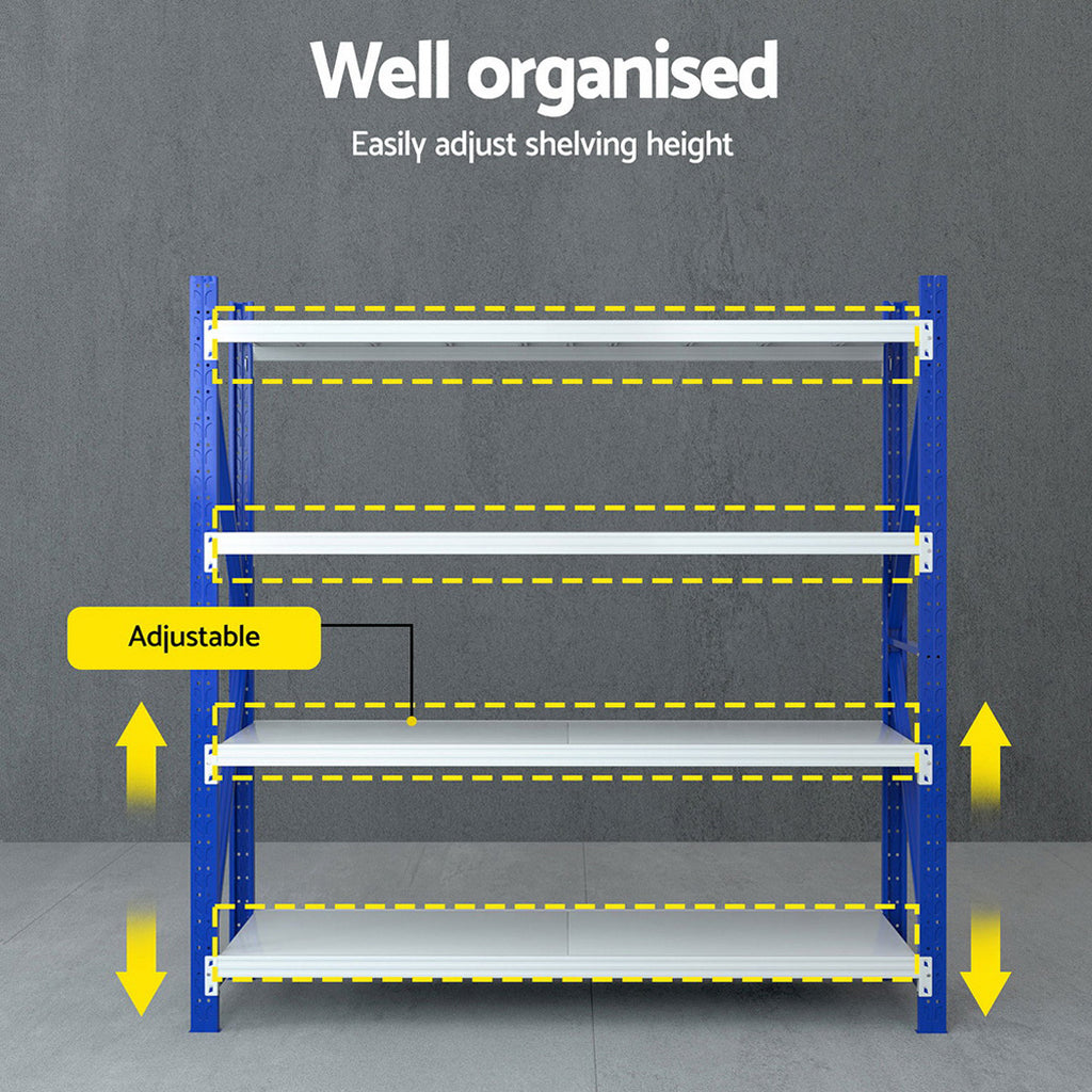 Giantz 2Mx2M Heavy-Duty Storage Rack