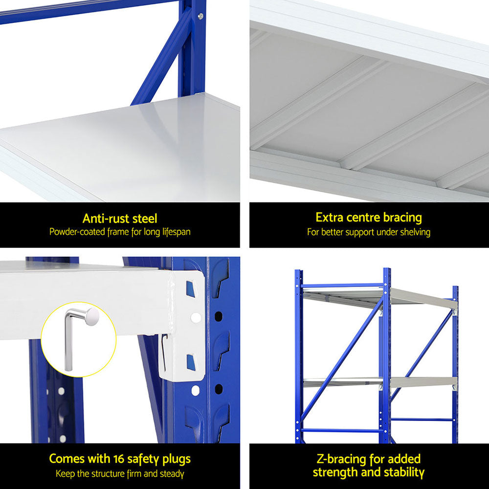 Heavy-Duty 4Mx2M Garage Shelving Rack