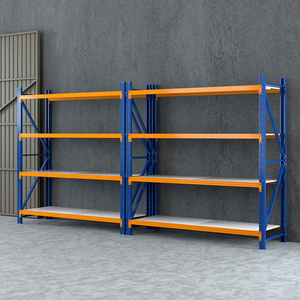 Industrial 4M Heavy-Duty Garage Shelving Rack