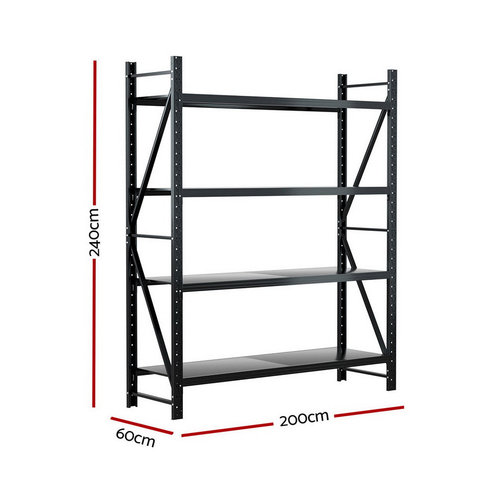 Heavy-Duty 2.4m x 2m Storage Rack