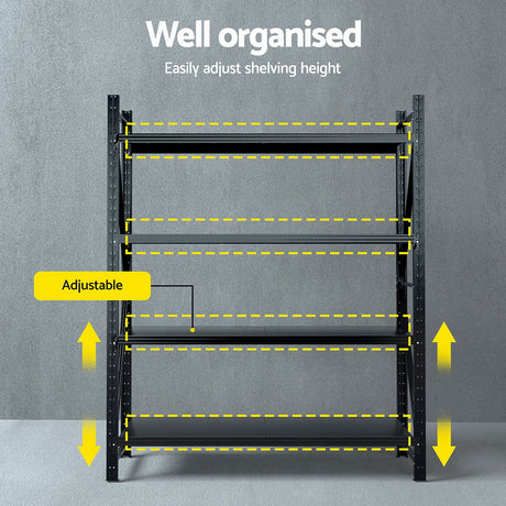 Heavy-Duty 2.4m x 2m Storage Rack