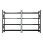 Heavy-Duty 4-Tier Steel Storage Rack