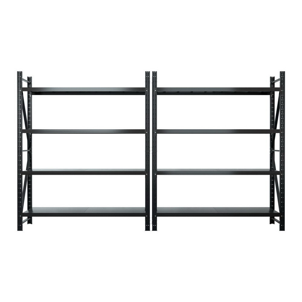 Heavy-Duty 4-Tier Steel Storage Rack