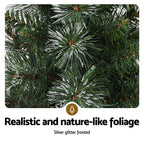 Jingle Jollys 90cm LED Potted Christmas Tree