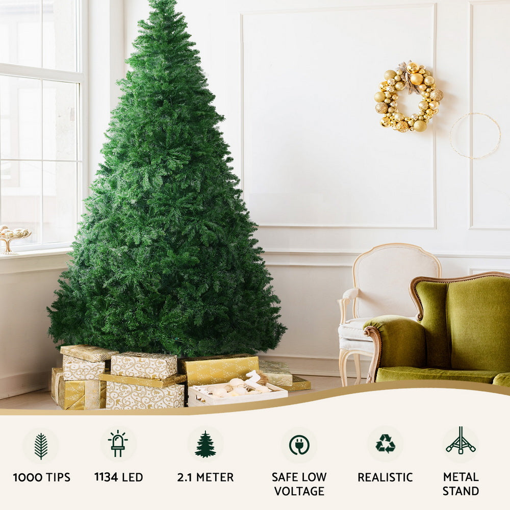 Jingle Jollys 7FT Pre-Lit Christmas Tree