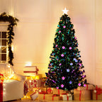 Jingle Jollys 6FT LED Fibre Optic Tree