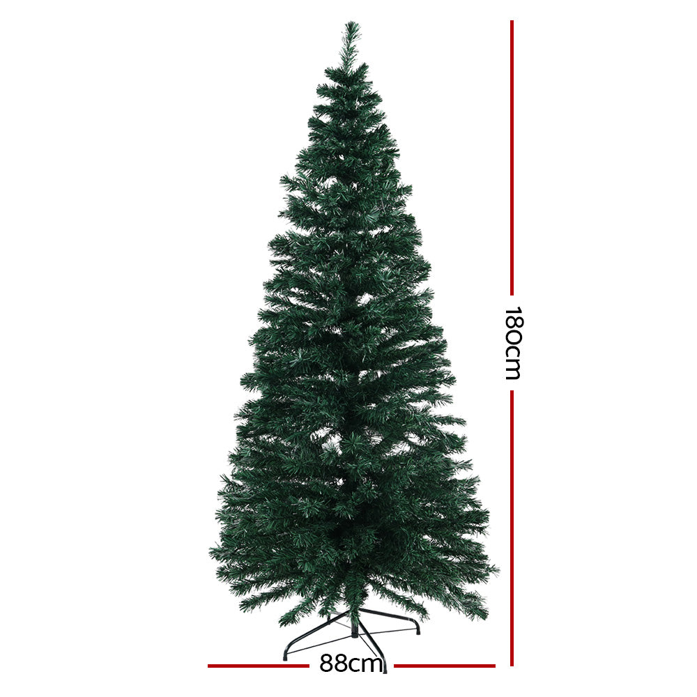 Jingle Jollys 6FT Optic Fibre LED Christmas Tree