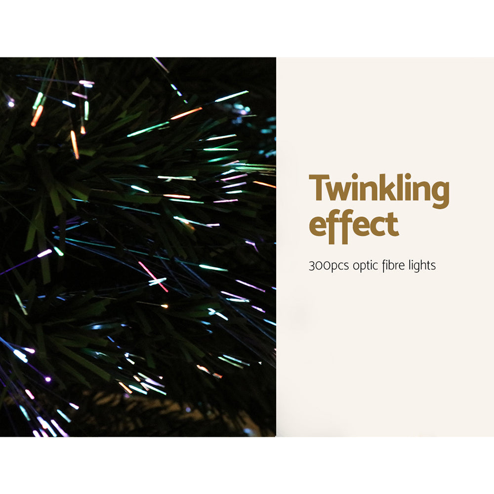 Jingle Jollys 6FT Optic Fibre LED Christmas Tree