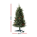 Jingle Jollys 90cm LED Mini Christmas Tree