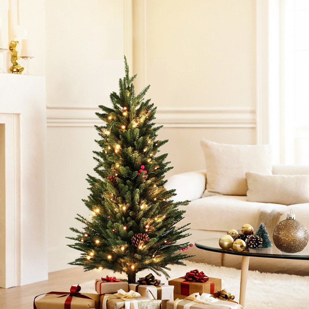 Jingle Jollys 90cm LED Mini Christmas Tree