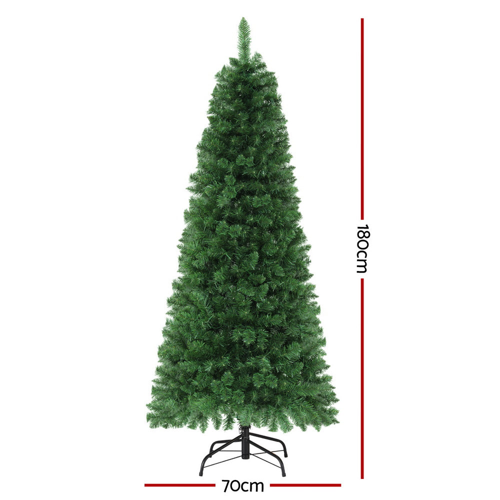Jingle Jollys 1.8M Pre-Lit LED Christmas Tree