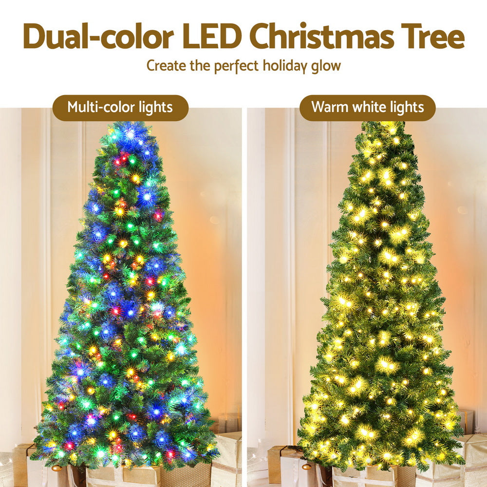 Jingle Jollys 1.8M Pre-Lit LED Christmas Tree