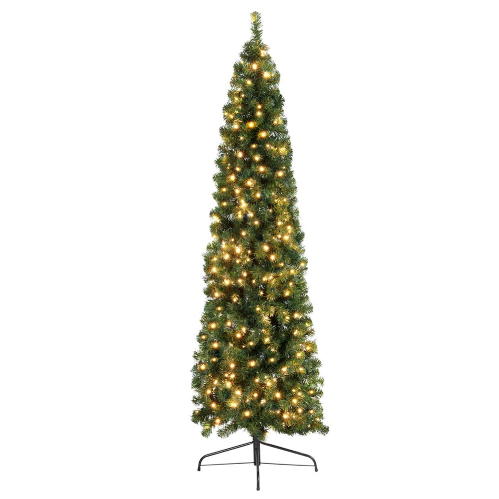 Jingle Jollys 7FT Pre-lit Corner Christmas Tree