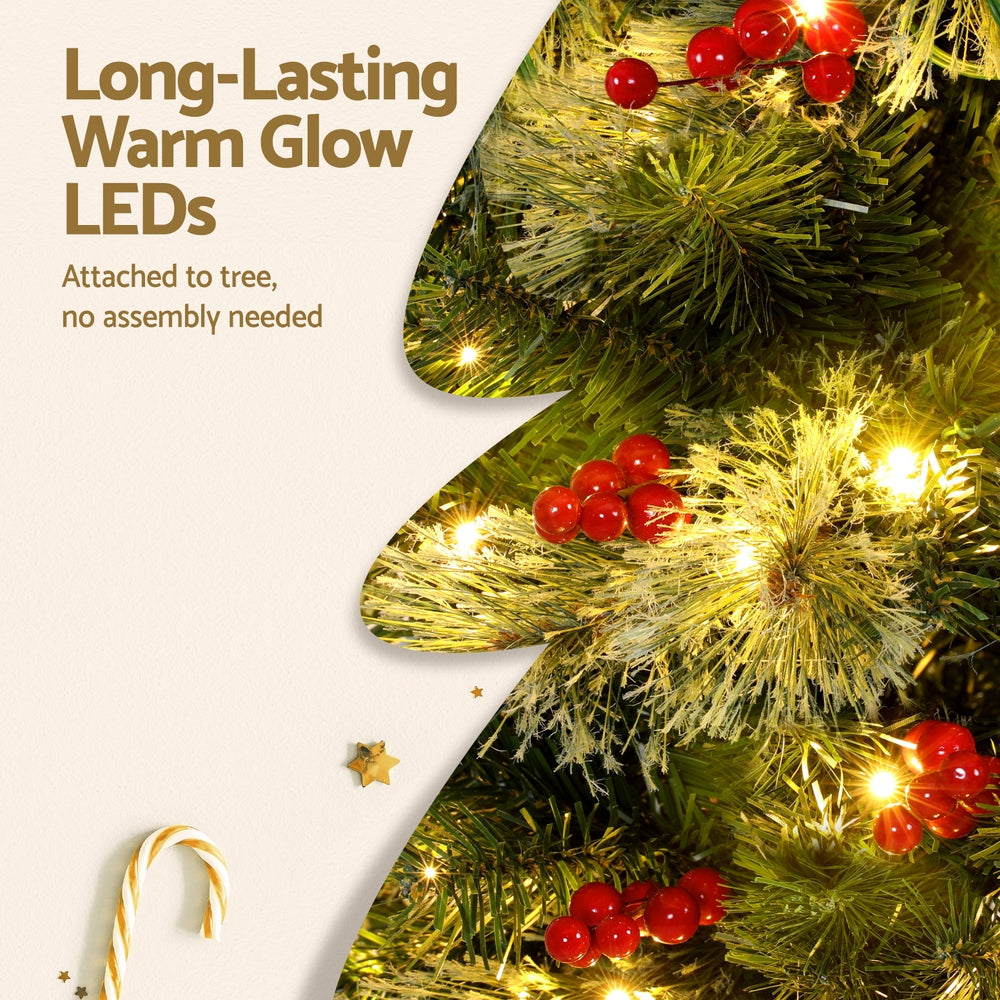 Jingle Jollys 1.8M LED Christmas Tree