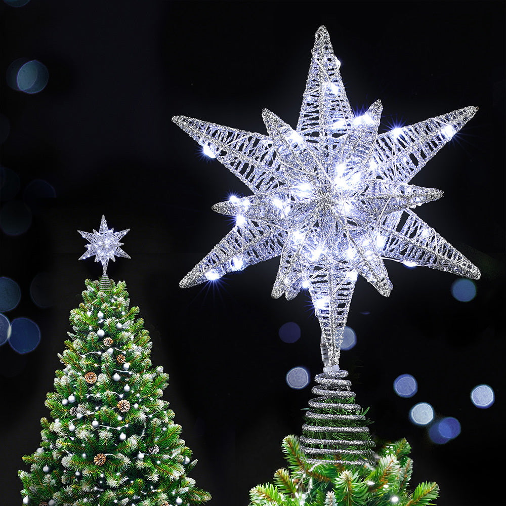 Jingle Jollys LED Christmas Tree Topper Star