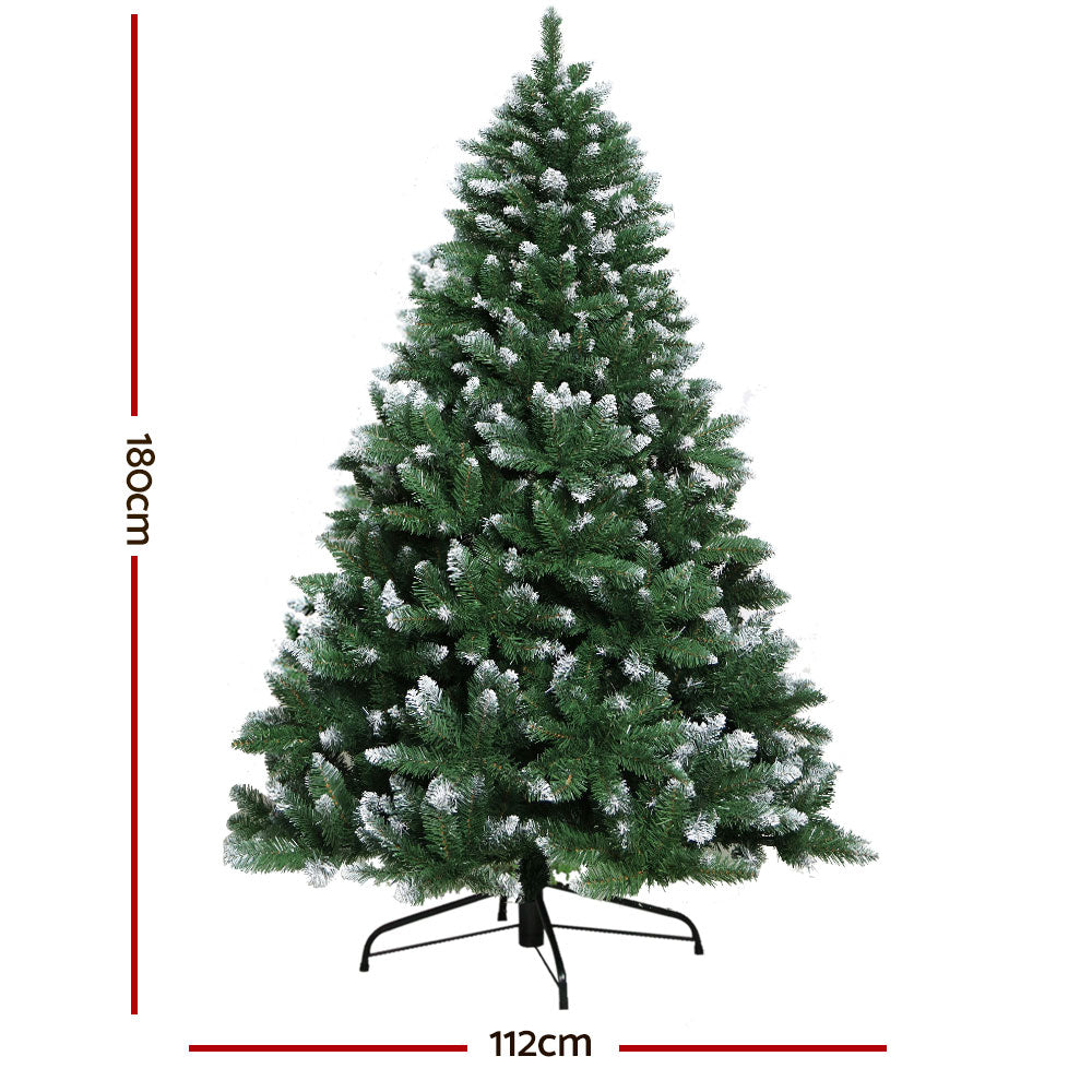 Jingle Jollys 6FT Snowy Christmas Tree