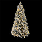 Jingle Jollys 1.8m Snow Flocked Christmas Tree