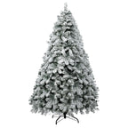 Jingle Jollys 8FT Snow-Flocked Christmas Tree