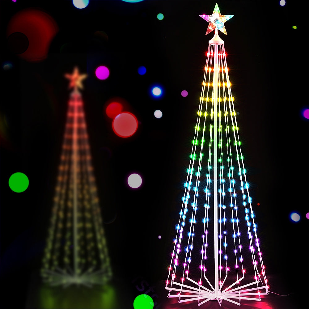 Jingle Jollys 7ft RGB LED Christmas Tree