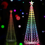 Jingle Jollys 7ft RGB LED Christmas Tree