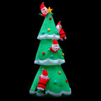 Jingle Jollys 5M Inflatable Illuminated Santa Tree