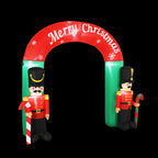 Jingle Jollys Christmas Inflatable Nutcracker Archway