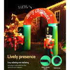 Jingle Jollys Christmas Inflatable Nutcracker Archway