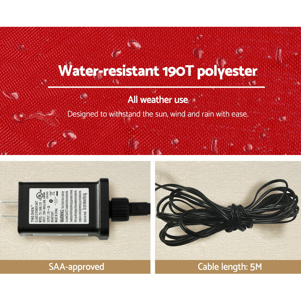 Jingle Jollys Christmas Inflatable Nutcracker Archway