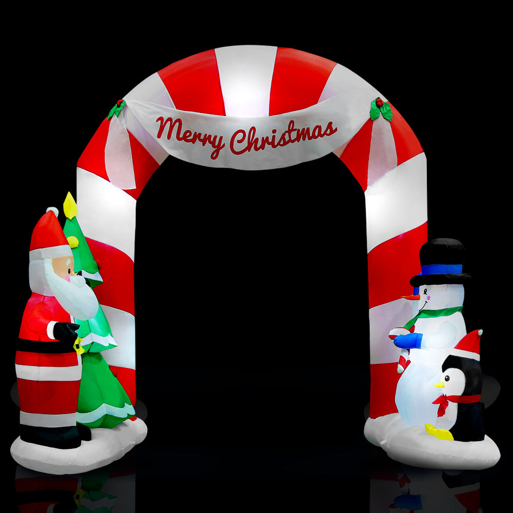 Jingle Jollys 3M Inflatable Santa Decoration