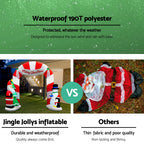 Jingle Jollys 3M Inflatable Santa Decoration