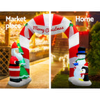 Jingle Jollys 3M Inflatable Santa Decoration