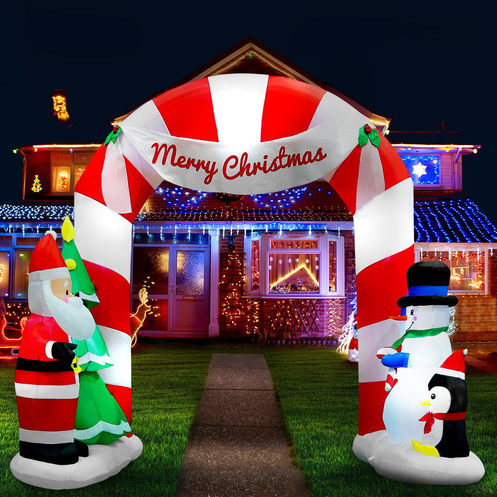 Jingle Jollys 3M Inflatable Santa Decoration