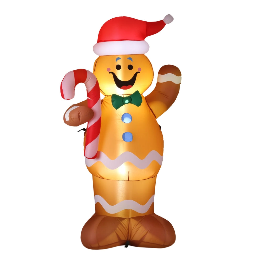 Jingle Jollys Inflatable Gingerbread Man Decoration