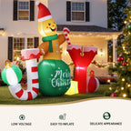 Jingle Jollys Inflatable Christmas Gingerbread Joy