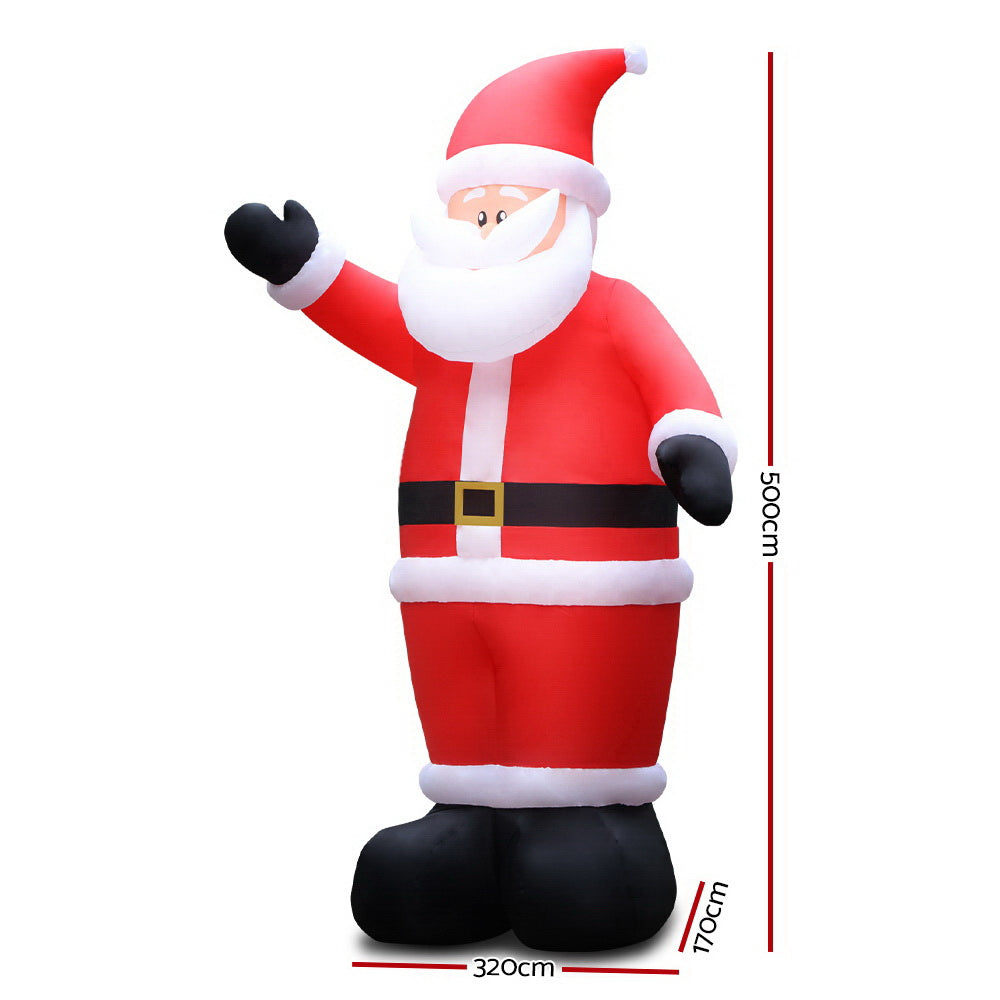 Jingle Jollys 5M Illuminated Christmas Inflatable