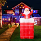 Jingle Jolly Christmas Inflatable Santa 1.8M