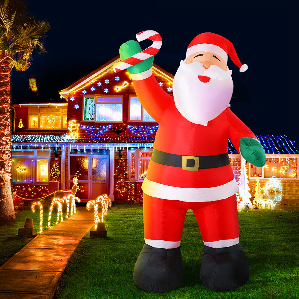 Jingle Jollys 3M Inflatable Santa Decoration