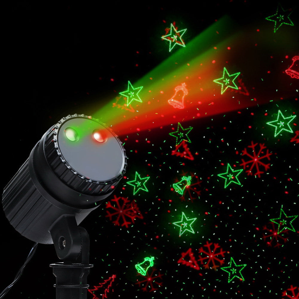 Jingle Jollys Laser Light Projector Set