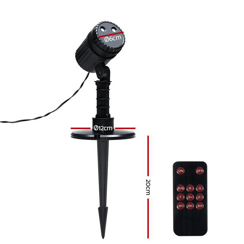 Jingle Jollys Laser Light Projector Set