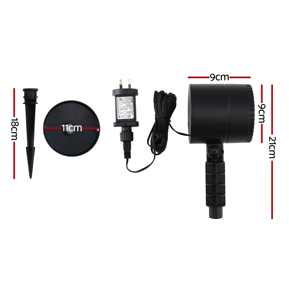 Jingle Jollys Snowflake Laser Light Projector