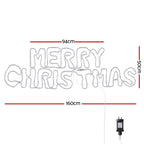 Jingle Jollys 1.6M LED Christmas Rope Lights