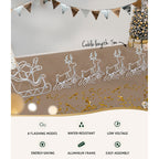 Jingle Jollys 806 LED Reindeer Sleigh Lights