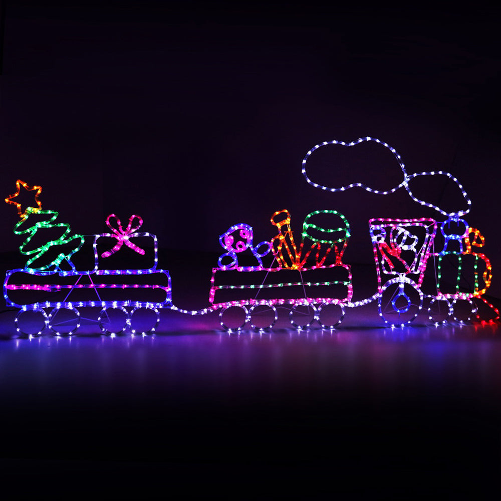 Jingle Jollys LED Train Christmas Lights