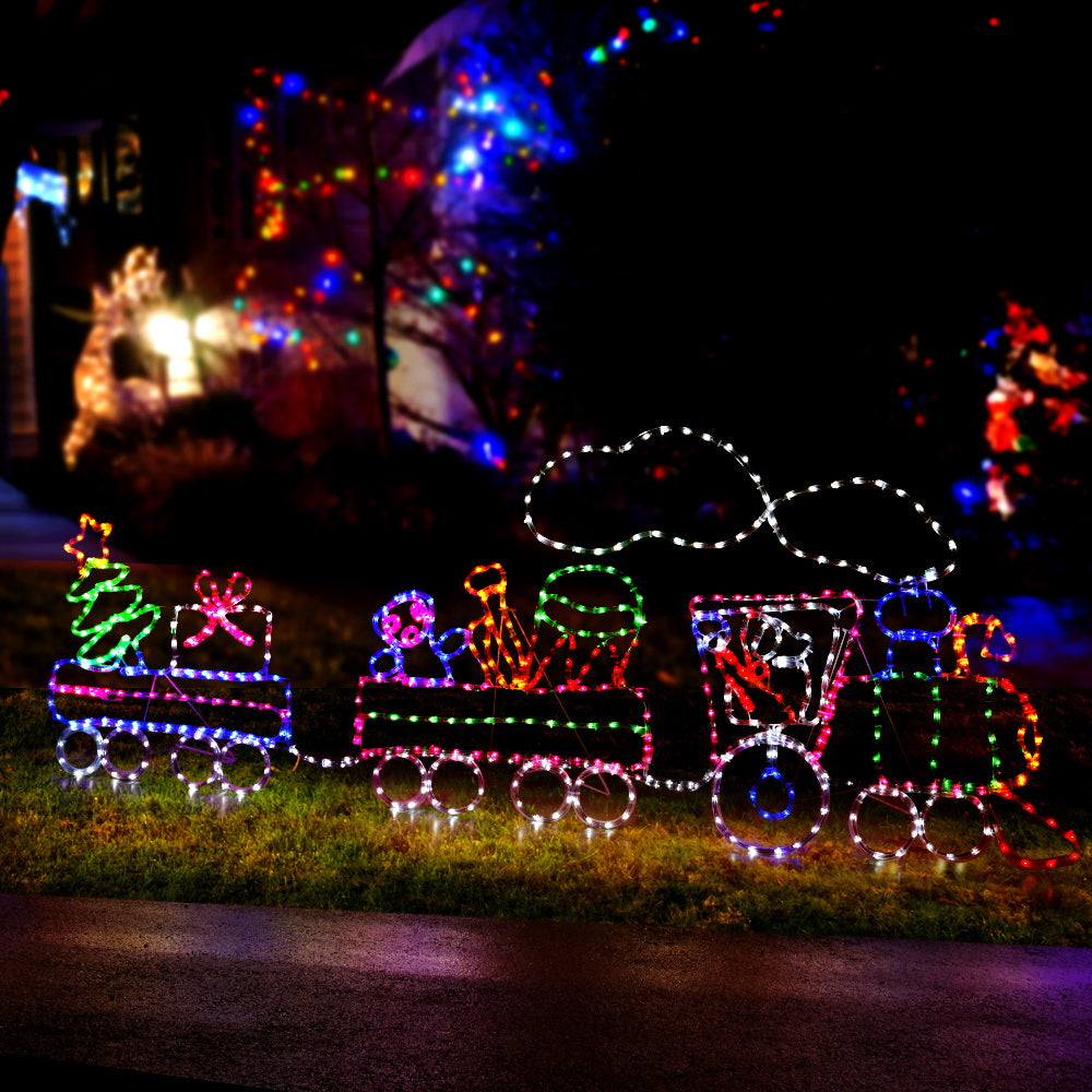 Jingle Jollys LED Train Christmas Lights