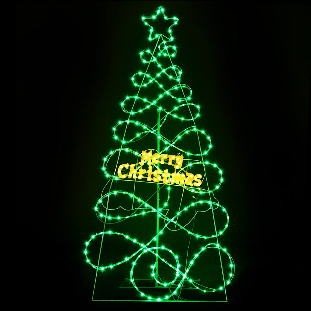 Jingle Jollys 8ft RGBW LED Christmas Tree