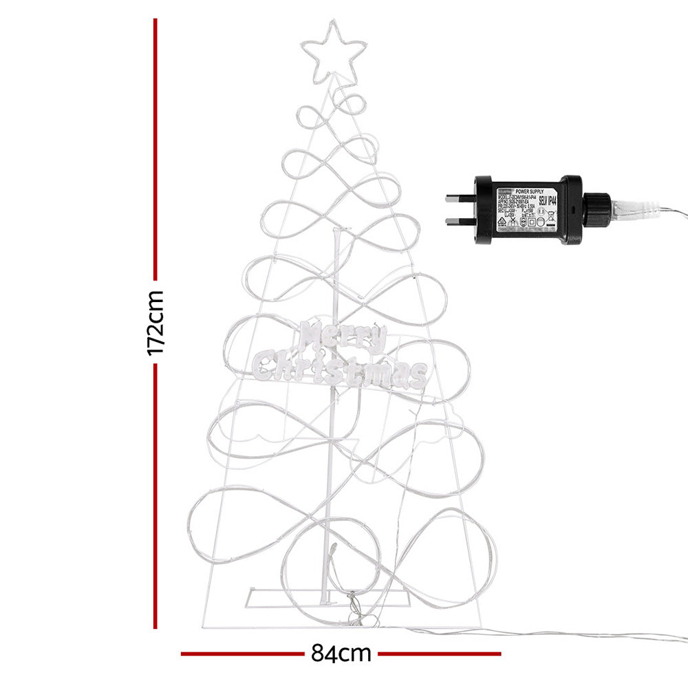 Jingle Jollys 8ft RGBW LED Christmas Tree