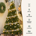 Jingle Jollys 20M Warm Fairy Christmas Lights