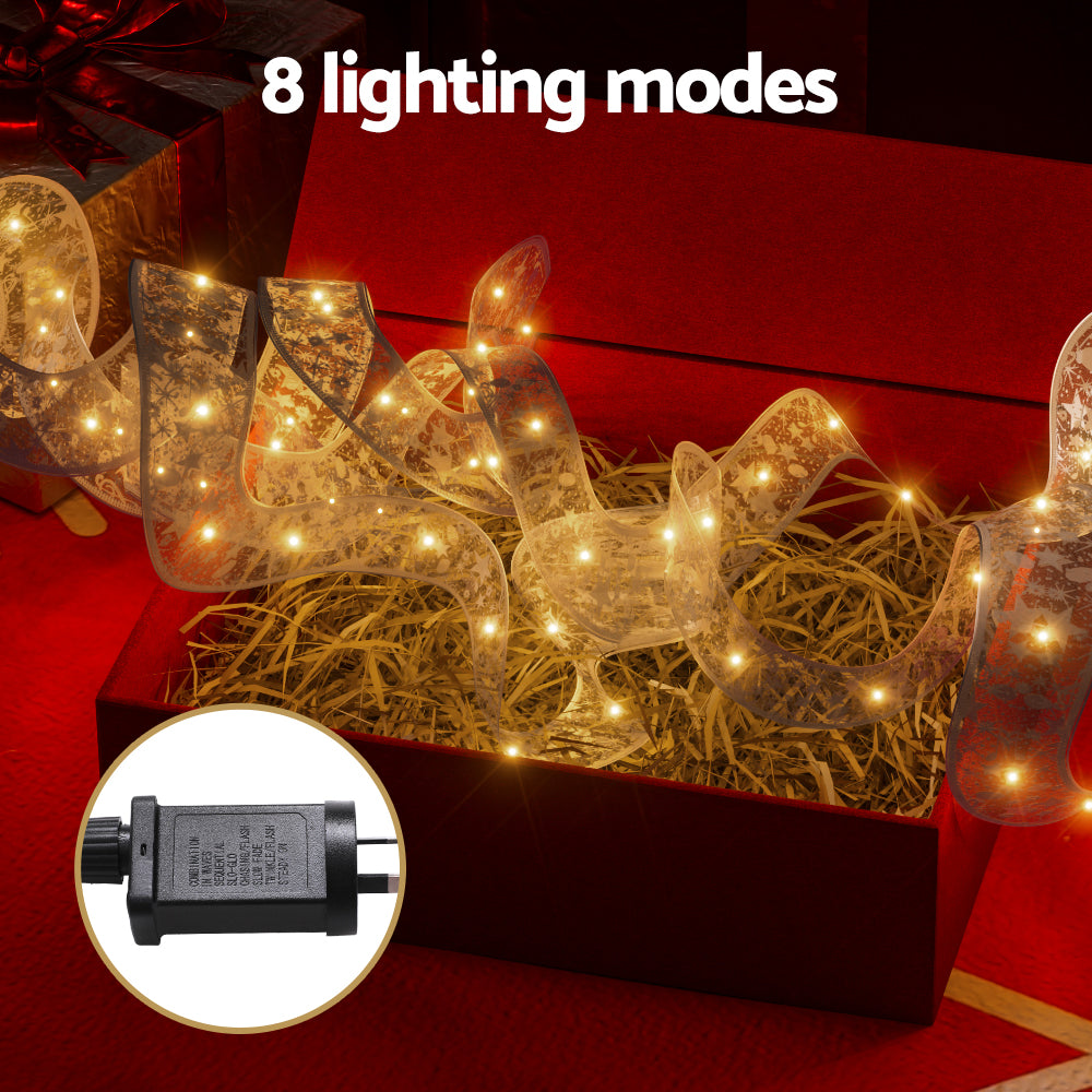 Jingle Jollys 20M Warm Fairy Christmas Lights