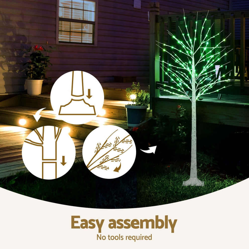 Jingle Jollys 6ft RGB LED Christmas Tree